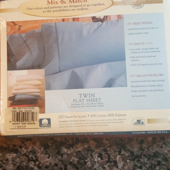 Select edition twin flat sheet paprika 200 thread - Picture 3 of 3